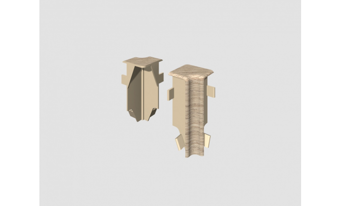 DUB SVETLOŠEDÝ- Vnútorný roh